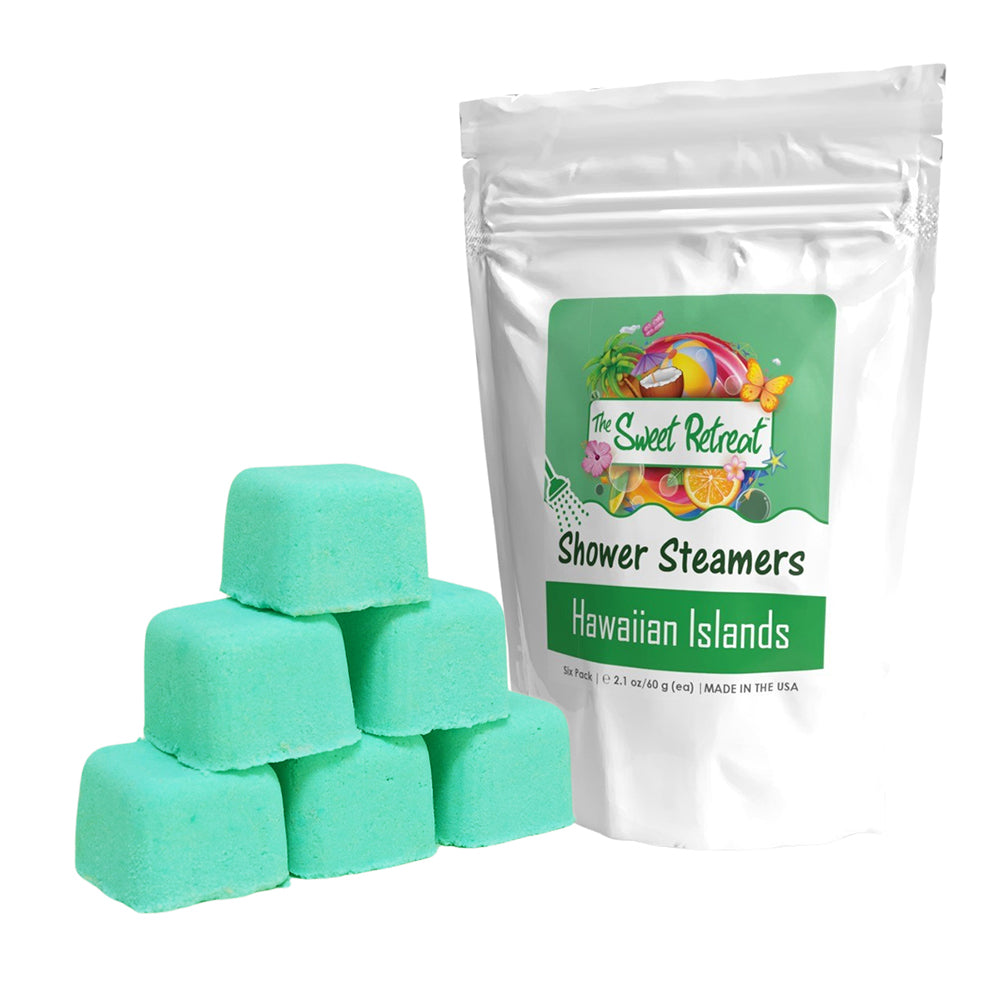 Sweet Retreat Fun & Fruity Shower Steamers (6-Pack) | Hawaiian Islands