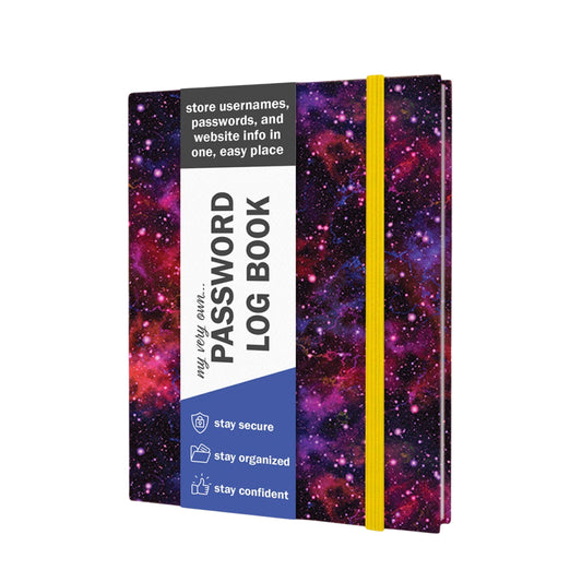 Password + Username Log Book | Galaxy