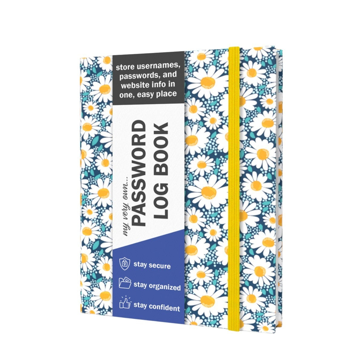 Password + Username Log Book | Blue Daisy