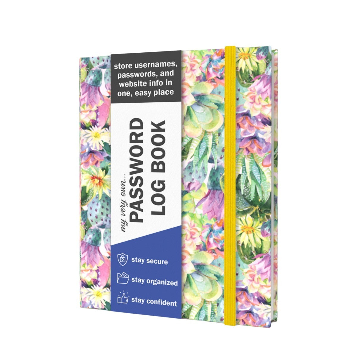 Password + Username Log Book | Cactus Patch