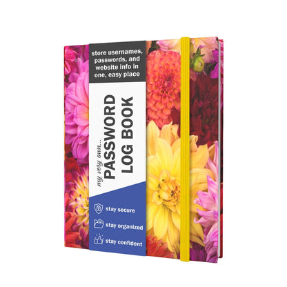 Password + Username Log Book | Dahlia