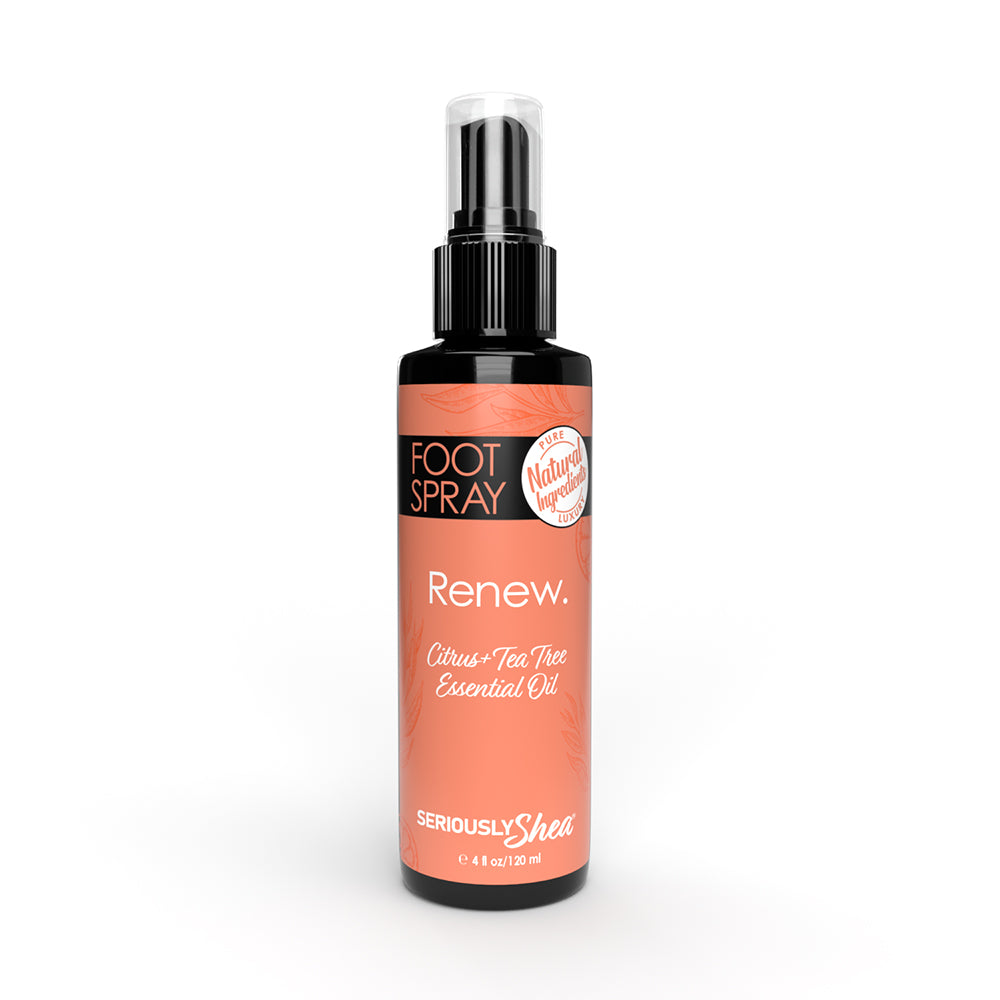 Deodorizing Foot Spray | Renew (Orange + Tea Tree)