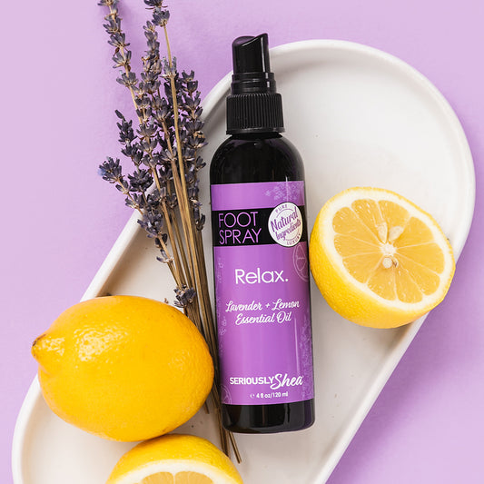 Deodorizing Foot Spray | Relax (Lavender + Lemon)