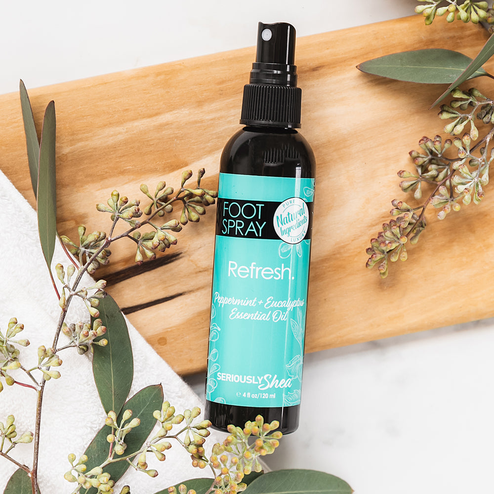 Deodorizing Foot Spray - Refresh (Peppermint + Eucalyptus)