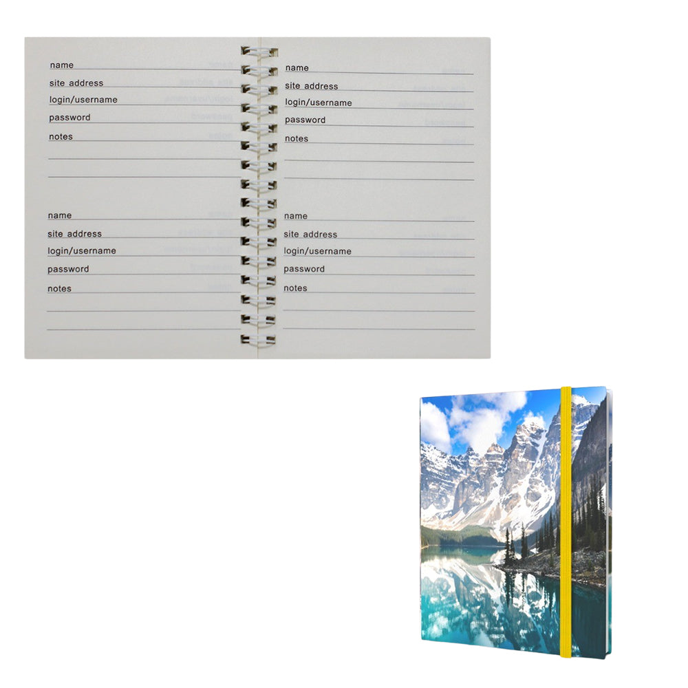Password + Username Log Book | Rocky Mountains