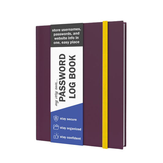 Password + Username Log Book | Eggplant