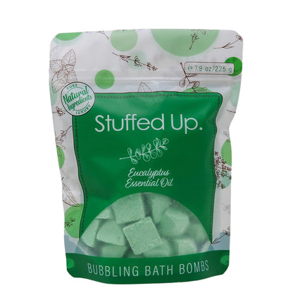 Bubbling Bath Bombs | Stuffed Up (Eucalyptus)