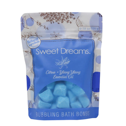 Bubbling Bath Bombs | Sweet Dreams (Citrus + Ylang Ylang)