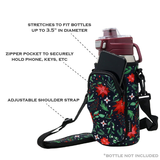 Cross Body Bag Bottle Holder | Mistletoe