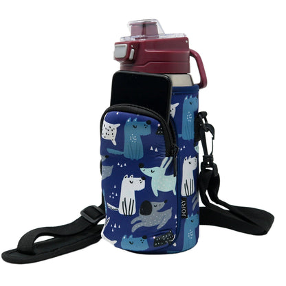 Cross Body Bag Bottle Holder | Perfect Puppies