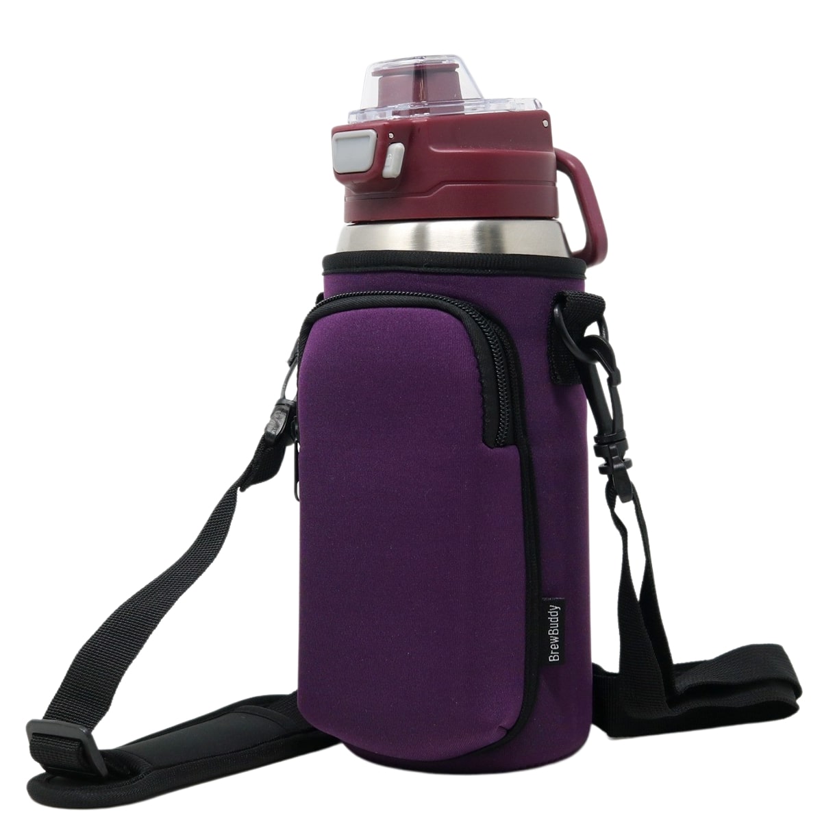 Cross Body Bag Bottle Holder | Purple